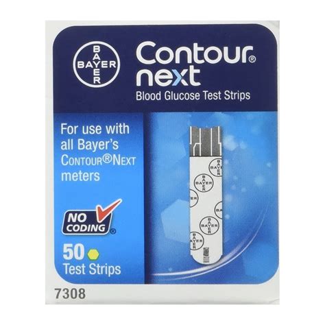 Contour Next No Coding Blood Glucose Test Strips, 50 Ea – Master Value WholeSale