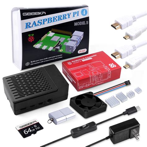 Buy Geeekpiraspberry Pi Gb Starter Kit Gb Edition Raspberry Pi