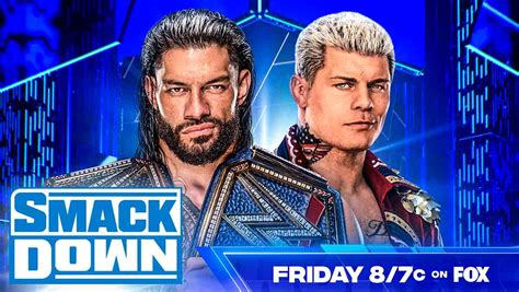 Previa Smackdown De Marzo De Mundo Wrestling