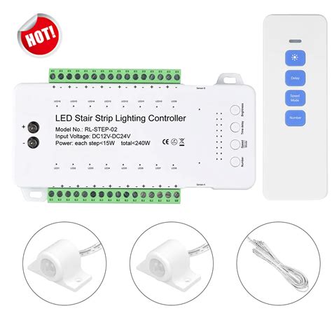 Controller Set Voor Dynamische Trapverlichting Ledstripxl