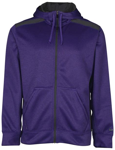 Nike Mens Therma Fit Tech Fleece Full Zip Football Hoodie Ebay