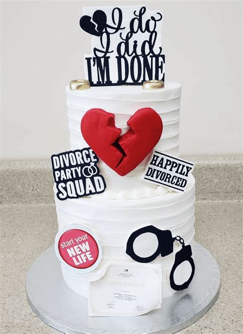 Divorce Birthday Cake Ideas Images Pictures