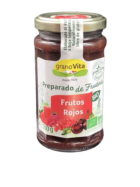 Mermelada De Frutos Rojos Bio Granovita Miravia