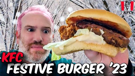 Kfc Festive Burger Youtube