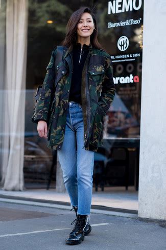 Comment porter une parka camouflage vert foncé 12 tenues et looks