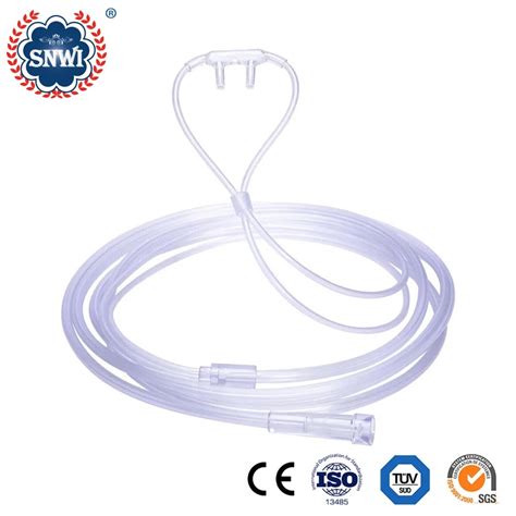 Ce Iso Approved Disposable Medical Pvc High Flow Nasal Oxygen Tube Cannula China Nasal Cannula