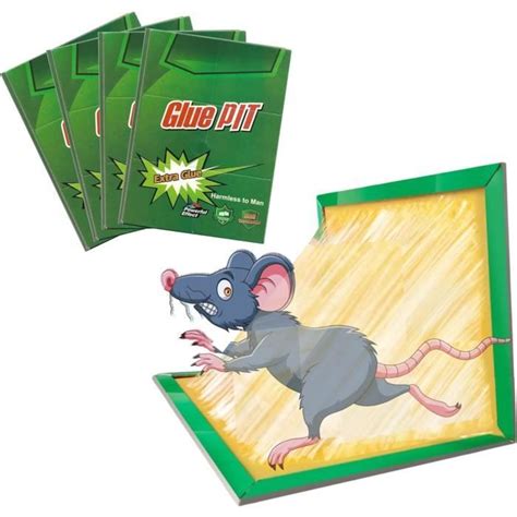 Yarany Pi Ge Souris Pi Ge Rat Plaque Collante Souris Pi Ge Souris