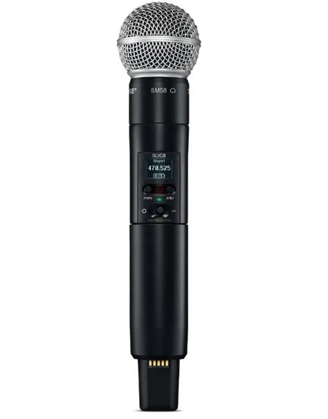 Shure Slxd Handheld W Sm Mic Mhz