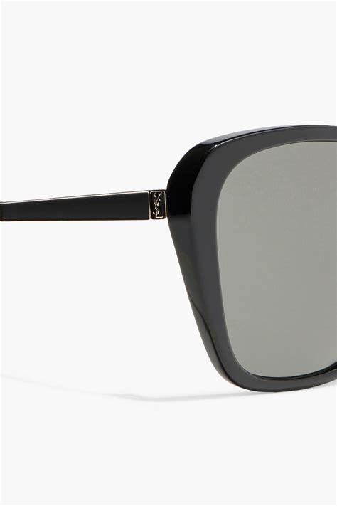 Saint Laurent Square Frame Acetate Sunglasses The Outnet