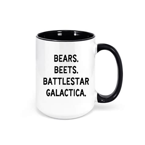 Bears Beats Battlestar Galactica the Office Mug Gift for the - Etsy