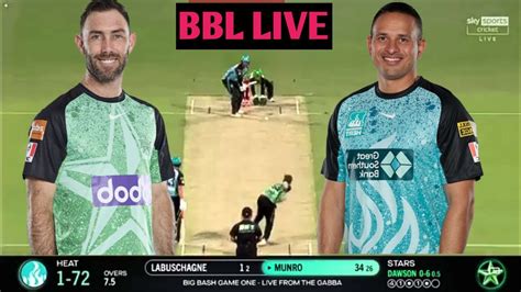 BBL Brisbane Heat Vs Melbourne Star Live 1st T20 MLS Vs BRH LIVE