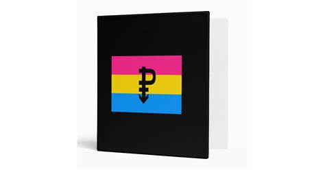 Official Pansexual Pride Flag Binder Zazzle