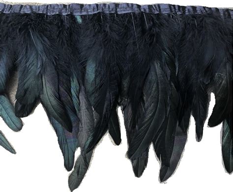 Amazon Shekyeon Yards Rooster Feather Fringe Trim For Costume