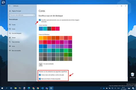 Como Personalizar Mais As Cores Usadas Na Interface Do Windows