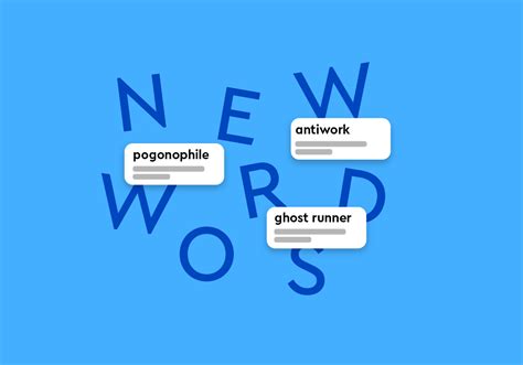 New Dictionary Words Fall 2022