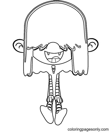 The Loud House Coloring Pages To Print Free Printable Coloring Pages