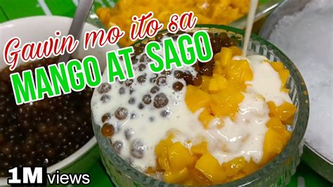 Gawin Mo Ito Sa Mango At Sago Sure Ako Hindi Kana Pupunta Sa Mall Para