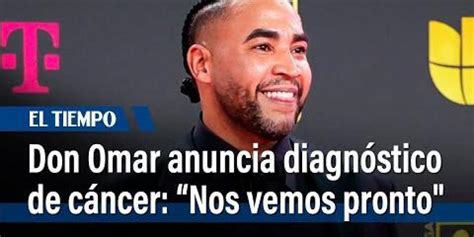 Don Omar anuncia que padece cáncer y recibe atención en Estados Unidos