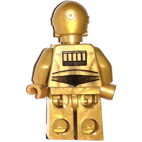 Lego C 3po Minifigure Pearl Gold With Pearl Gold Hands Brick Owl