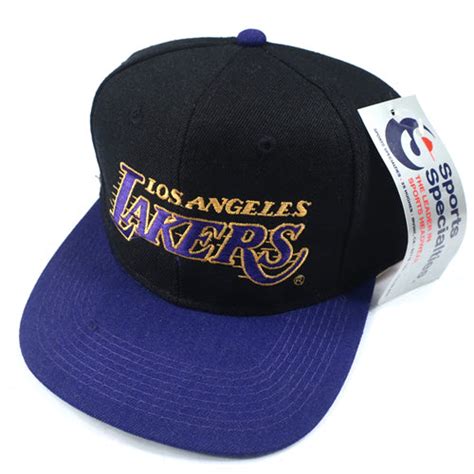 Vintage LA Lakers Sports Specialties Hat NWT Los Angeles Magic Rap Hip ...