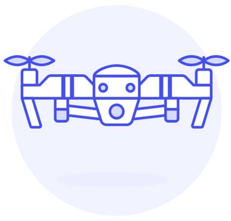 Drone Pictogram In Sreamline Ux Drones Duetone