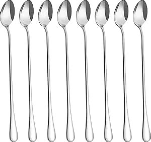 Amazon Long Handle Spoon Coffee Stirrers 9 Inch Ice Tea Spoon