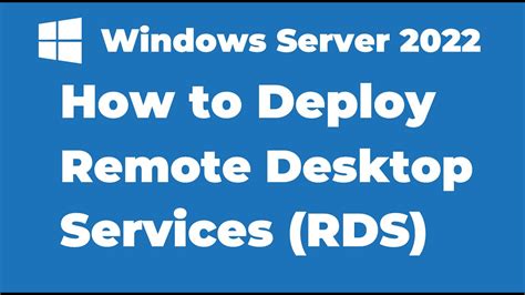 113 How To Deploy Remote Desktop Services Rds On Windows Server 2022