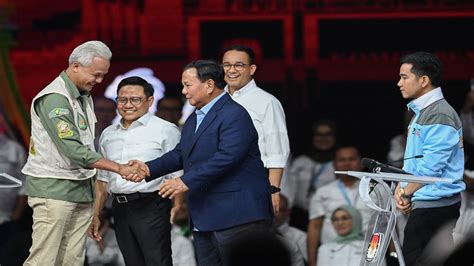 Rangkuman Kampanye Hari Ke 57 Pemilu 2024 Ketiga Capres Berebut Suara