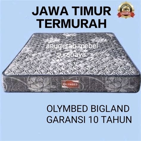 Jual Kasur Springbed Olymbed Bigland JAWA TIMUR Shopee Indonesia