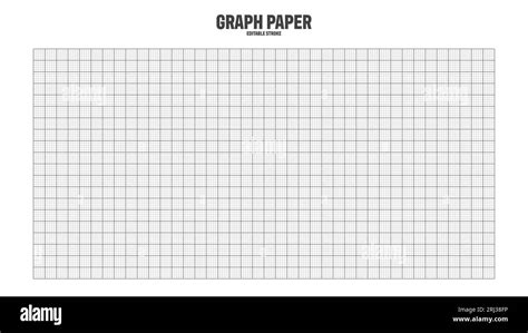 Editable Graph Paper Template