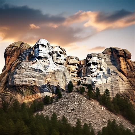 Premium Photo | Photo of Mount Rushmore in USA