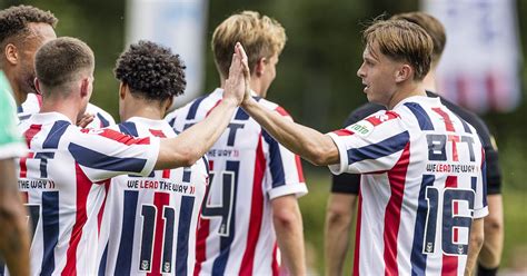 Willem Ii Haalt Uit Tijdens Oefenduel Met Lommel