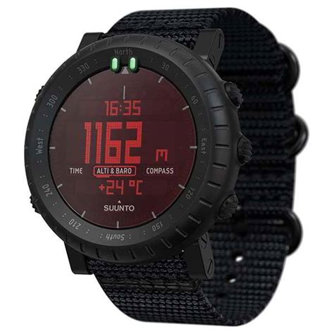 Suunto Core Alpha Stealth Outdoor Watch with Altimeter, Barometer ...