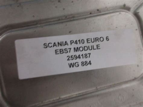 Upravljačka jedinica ECU Scania BMS EBS7 KNORR 2823541 2570040