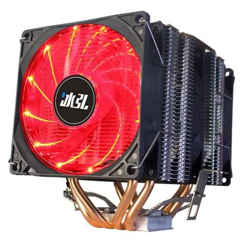 Lumi Re Rouge Ventilateur Lga X X Tube Double Tour En Cuivre Lga