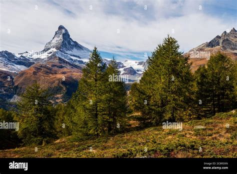 Beste Sicht Auf Das Matterhorn Vom Gornergrat Fotos Und Bildmaterial