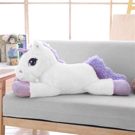 Lanmore Big Unicorn Stuffed Animal Stuffed Unicorn Plush