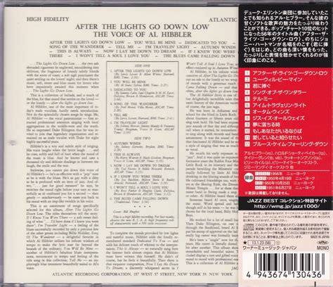 日本代購代標第一品牌樂淘letaoジャズ Al Hibbler After The Lights Go Down Low 2013