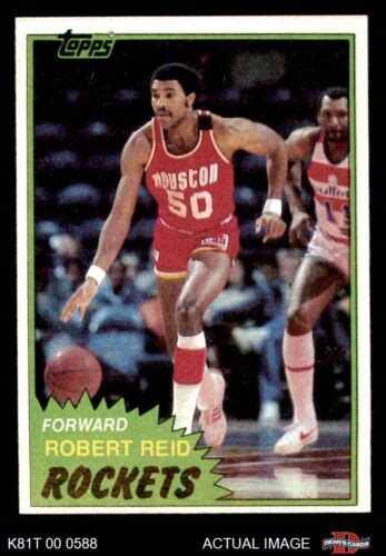 1981 Topps 88 Robert Reid MW Rockets St Mary S 7 NM EBay