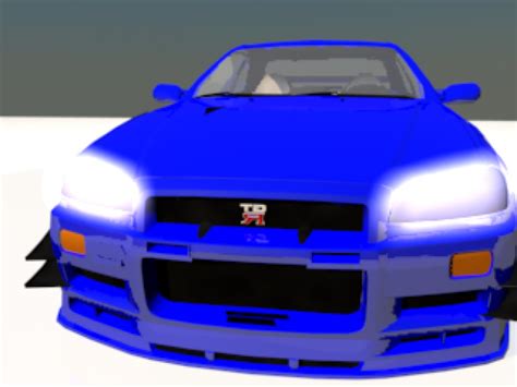 Nissan Skyline Gtr R34 Free 3d Model C4d Free3d