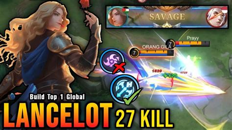 SAVAGE Lancelot Insane 27 Kills This Emblem Is Broken Build Top