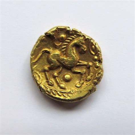 Celtic Gold Stater Trinovantes Whaddon Chase Series 45 40bc Silbury