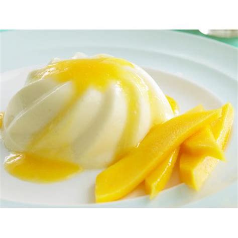 Coconut Panna Cotta With Mango Rum Coulis Recipe Food To Love