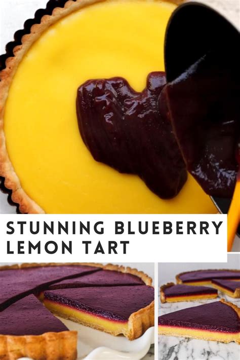 Blueberrylemon Curd Tart Artofit