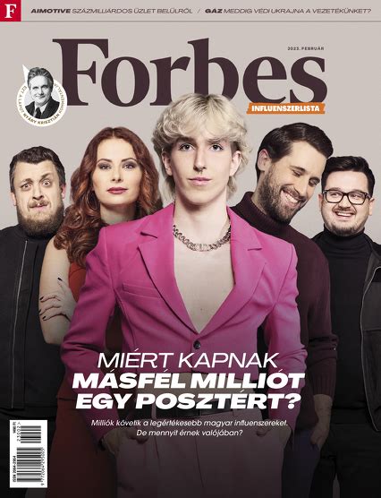 Pamkutya A legértékesebb magyar influenszerek 2023 Forbes hu