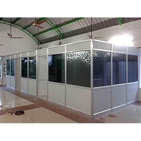 Simple Aluminium Office Partitions Fabricator At Rs 150 Square Feet In Sas Nagar