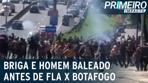 Homem Baleado Em Briga Entre Torcedores De Flamengo E Botafogo