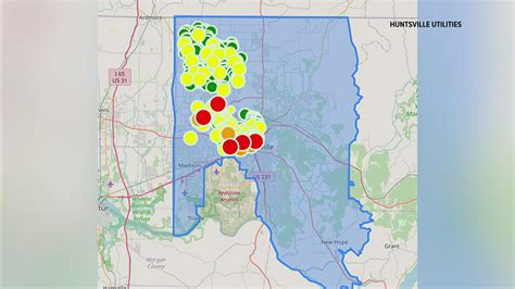 About 60000 Impacted By Power Outage Huntsville Utilities Says