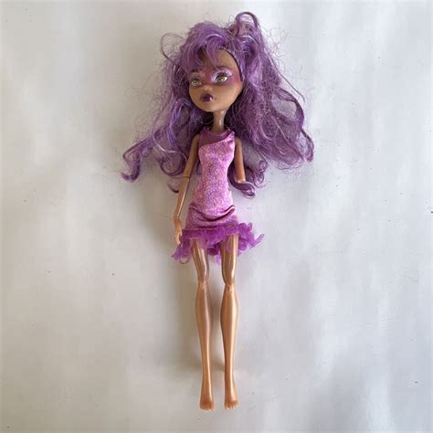 Monster High Clawdeen Wolf Haunted Getting Ghostly Doll For Parts See