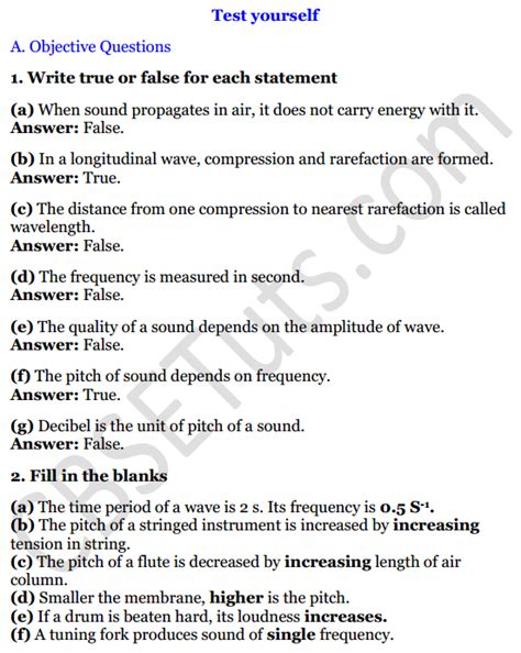 Selina Concise Physics Class 8 Icse Solutions Chapter 7 Sound Cbse Tuts